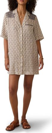 Faherty Paradise Point Shirtdress in Summer Pearl Blossom at Nordstrom Rack, Size X-Small