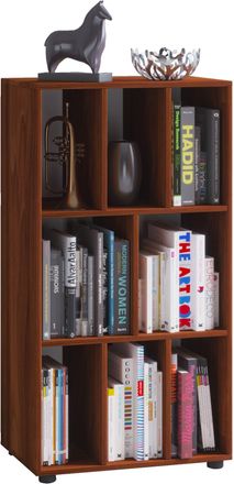 ebuy24 Madera Disco Lp Estante Woltino 120x60x40 - Vcm