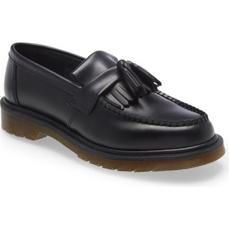 Dr. Martens Adrian Tassel Loafer in Black Black at Nordstrom, Size 10Us