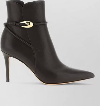 Gianvito Rossi leather ankle boots