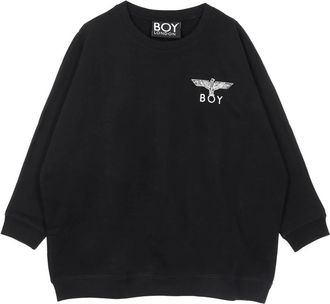 Boy London Vintage Eagle Crewneck Sweatshirt - Dames - Sweatshirts - Zwart - XS - Katoen - Hoodies & sweatvesten