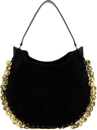 Isabel Marant Black Oskan Large Shoulder Bag
