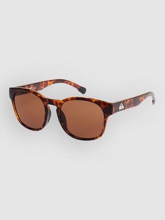 Quiksilver Time Box Shiny Tortoise Sonnenbrille braun