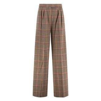 Max Mara Wide Trousers, female, Multicolor, M, Wide Trousers