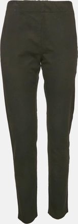 Joseph Black Stretch Gabardine Ankle Length Trousers