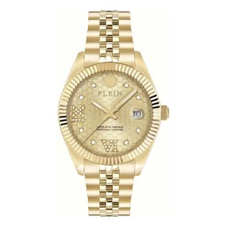 Philipp Plein Date Superlative Crystal Pwyfa0425 - Dames - Accessoires - Geel - Maat: ONE Size