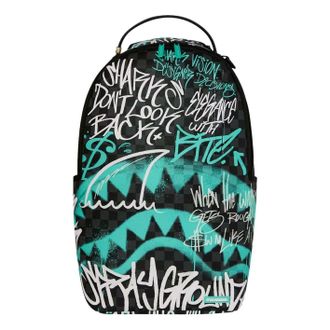 Sprayground Spray Poetry III dlxsv Backpack Multicolor Water Green 45116180660400