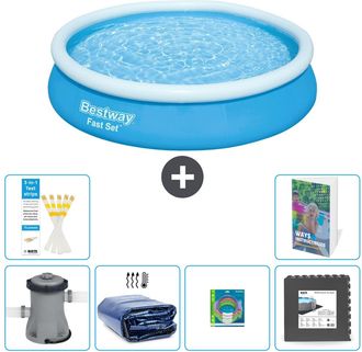 Bestway Piscina Bestway Fast Set Redonda - 366x76 Cm - 7-piezas S177