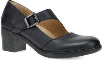 Dansko Marigold Mary Jane Platform Pump in Black at Nordstrom, Size 38