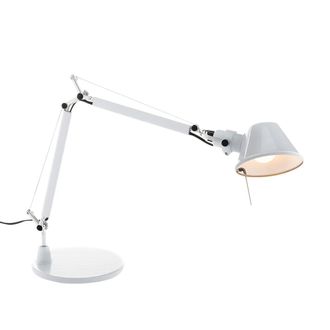 Artemide Tolomeo Micro Tischleuchte, weiss gl&auml;nzend