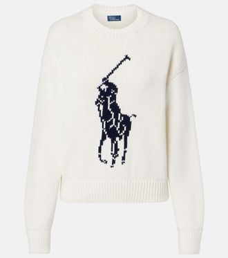Polo Ralph Lauren Jersey Big Pony de algod&oacute;n en intarsia