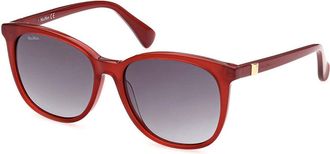 Max Mara MM0022 66B Womens Sunglasses Red Size 56