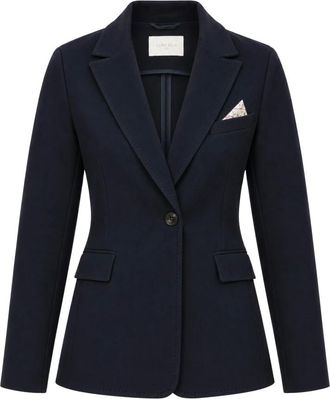 Circolo 1901 Giacca New Slim Fit - Jackets - Mujer - Azul - S