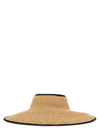 Helen Kaminski Natural Textured Open Crown Hat