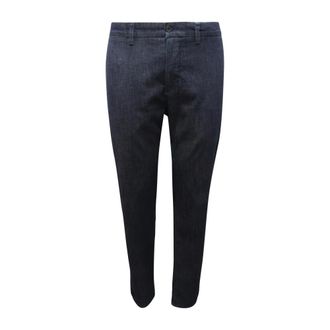 Harmont & Blaine Chinos, male, Blue, Size: 3XL Effect Trousers