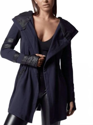 Blanc Noir Travelers Jacket In Blue/ Black