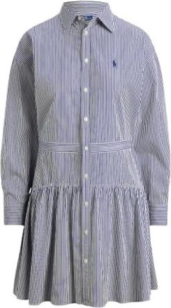 Polo Ralph Lauren Kleedjes - Dames - Shirt Kleedjes - Blauw - XS - Kleedjes