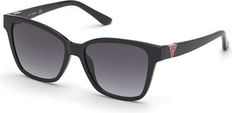 Guess GU7776 01B Womens Sunglasses Black Size 54