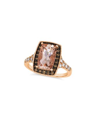 Le Vian Peach Morganite 14K Rose Gold 2.77 ct. tw. Diamond & Morganite Ring