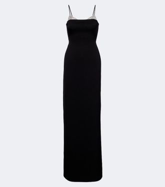DAVID KOMA Embellished gown