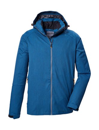 Killtec Funktionsjacke KILLTEC Romotos, Herren, Gr. L, blau (dunkelpetrol), Oberstoff: 100% Polyester, Futter: 100% Polyester, Jacken Funktionsjacke, Wind- u.