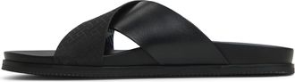 Ted Baker Mens Saltburn Flat Sandal, Other Black, 11 UK