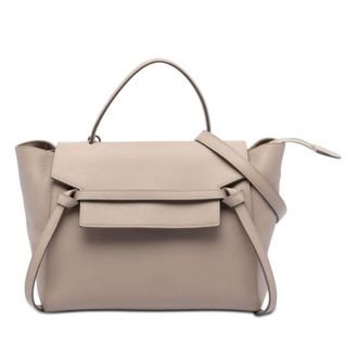 Celine Pre-owned Celine Mini Grained Calfskin Belt Bag Ladies Q18LWRD0QE1PX356