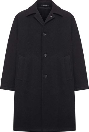 Tagliatore Single-Breasted Wool Coat