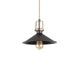 Netlighting Eris3 Indoor Dome Ceiling Pendant Lamp 1 Light Black E27