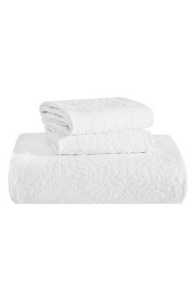 Superior Aspen Cotton Blend Comforter Set in White at Nordstrom Rack, Size Full