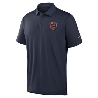 Nike Chicago Bears Tour Nike Mens Dri-FIT NFL Polo in Blue | 04PF051Y7Q-3N3