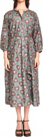 Mirth Somerset Midi Dress In Mallard Coeur