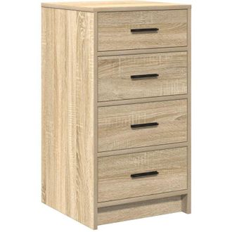 vidaXL Sideboard Sonoma oak 40 x 41 x 75 cm Engineered wood Vidaxl