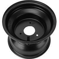 OEM Llanta Para Bicicleta De Monta&ntilde;a, 18x9.508, Llanta De Metal De Alta Resistencia Para Karts, Color Negro, 8 Pulgadas (3 Agujeros)