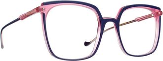 Caroline Abram Nadine Bril - unisex - Brillen - Blauw - 53 MM - Accessoires