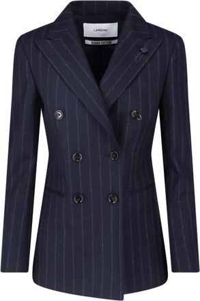 Lardini Blazer Doppiopetto In Lana