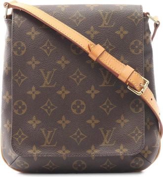 Louis Vuitton Pre-owned Cross Body Bags, female, Brown, Size: ONE SIZE Pre-owned Monogram Canvas Shoulder Bag