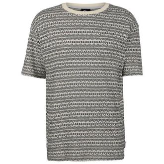 Quiksilver Okano Jacquard S/S Tee T-Shirt f&uuml;r Herren | grau