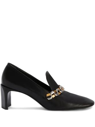 Jil Sander leather pumps - Black