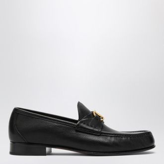 Valentino Garavani VLogo Signature black loafer