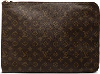 Louis Vuitton 1988 Monogram Poche Documents Portfolio business bag - Bruin