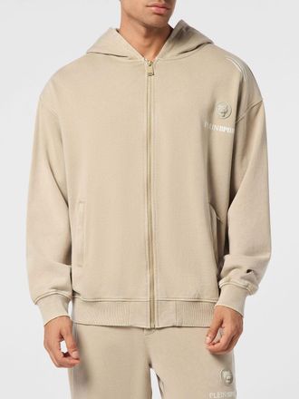 Plein Sport Felpa con cappuccio in cotone