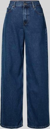 Tommy Hilfiger Wide Leg Jeans aus reiner Baumwolle in Jeansblau, Gr&ouml;&szlig;e 26/34