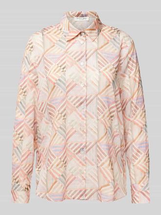 Christian Berg Regular Fit Bluse mit Hemdblusenkragen in Altrosa, Gr&ouml;&szlig;e 44