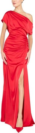 Theia Kacey Asymmetrical Gown