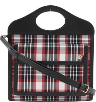 Burberry Pre-owned Handbags, female, Multicolor, Size: ONE SIZE Pre-owned Vintage Nylon Handbag