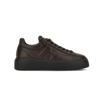 Hogan H-Stripes Sneakers - Heren - Sneakers - Bruin - 45 EU - Leer - Schoenen
