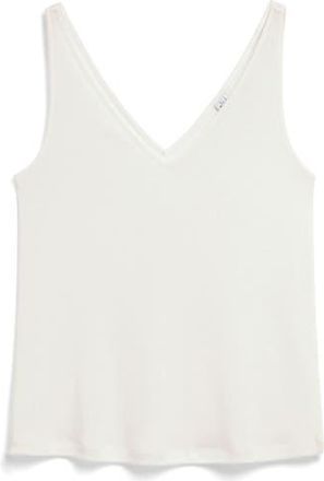 & Other Stories Double V-Neck Tank in White at Nordstrom Rack, Size X-Small