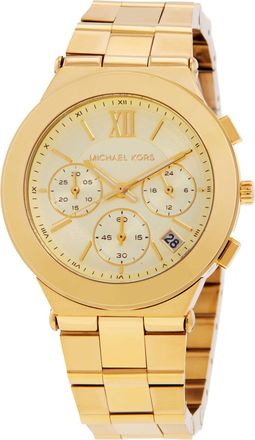 Michael Kors Billie Chronograph Quartz Gold Dial Ladies Watch MK7603