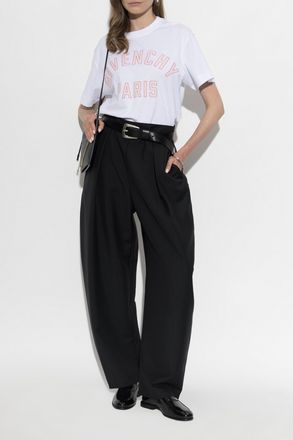 Givenchy T-shirt With Logo, Womens, White